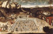 CRANACH, Lucas the Elder The Fountain of Youth oil on canvas